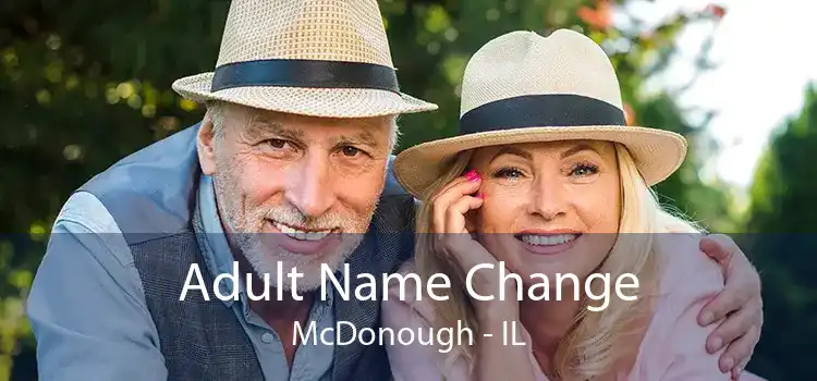 Adult Name Change McDonough - IL