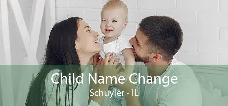 Child Name Change Schuyler - IL