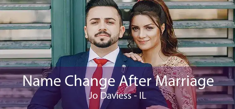 Name Change After Marriage Jo Daviess - IL