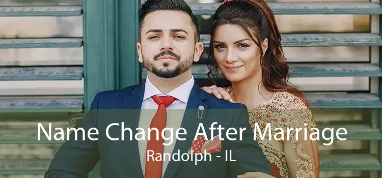 Name Change After Marriage Randolph - IL