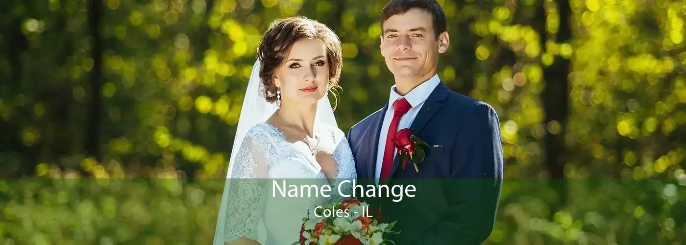 Name Change Coles - IL
