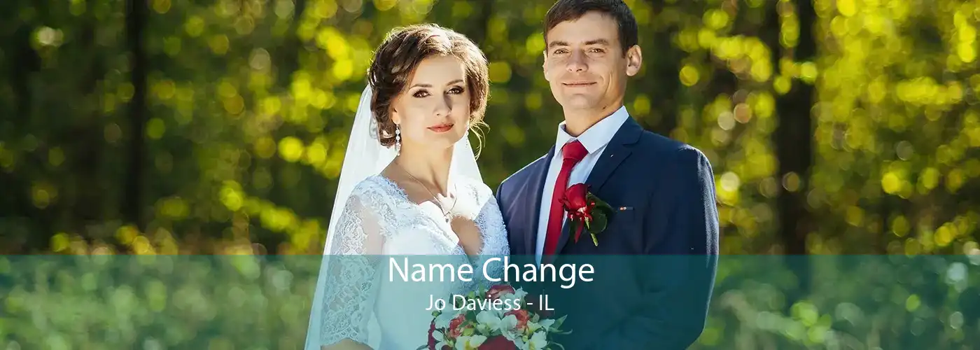 Name Change Jo Daviess - IL